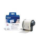 Brother - DK 44205 (papírová role bílá 62mm x 30,48m) - snadno odstranitelná