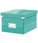 LEITZ Univerzální krabice Click&Store, velikost S (A5), ledově modrá