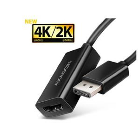 AXAGON RVD-HI20N, DisplayPort -> HDMI 2.0b redukce / adaptér, 4K/60Hz