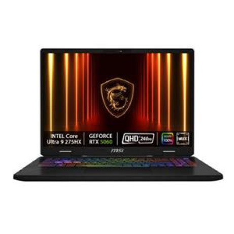 MSI Crosshair 16 HX AI D2XWFKG-063CZ/Core Ultra 9 275HX/32GB/1TB/RTX 5060, 8GB/16" QHD+240Hz/Win11 Home