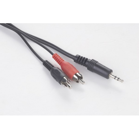 Kabel přípojný jack-2xcinch 1,5m audio