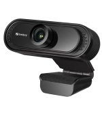 Sandberg USB Webcam Saver 1080P, černá