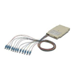 Digitus FO sestřihová kazeta s 12 barevnými pigtaily LC (UPC), MM OM3 50/125 µ, LSZH