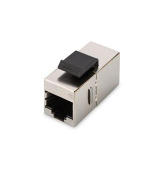 Digitus CAT 5e modular coupler, shielded RJ45 to RJ45, for panel connection