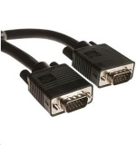 C-TECH Kabel VGA, M/M, stíněný, 5m
