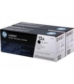 HP tisková kazeta černá,2-pack Q2612AD