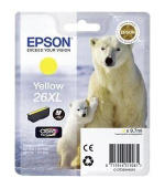 EPSON cartridge T2634 yellow (lední medvěd) XL