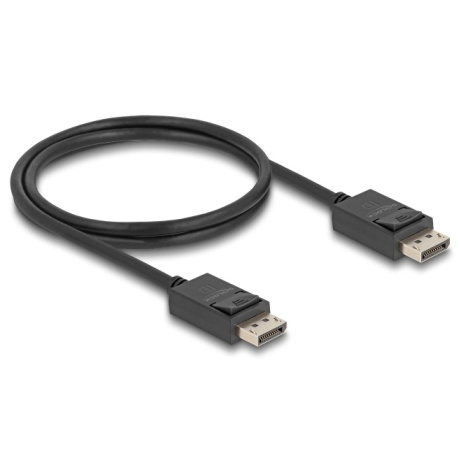 Delock DisplayPort kabel 16K 60 Hz 80 Gbps 1 m