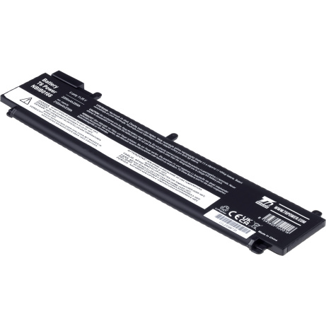 Baterie T6 Power pro Lenovo ThinkPad T460s, T470s, 2200mAh, 25Wh, 3cell, Li-Pol