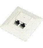 DATACOM UTP dvojzásuvka pod omítku Cat6 FA-1004