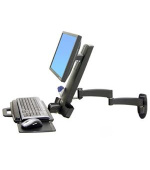 ERGOTRON 200 Series Combo Arm černý, nástěnný držák LCD, klávesnice+ myš
