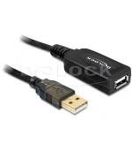 Delock USB 2.0 kabel, prodlužující A-A samec/samice 20m, aktivní