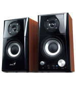 Genius repro SP-HF500A v2, 2.0, 16W, 3,5mm jack, dřevěné, hnědo-černé
