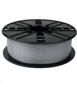 GEMBIRD Tisková struna (filament), PLA, 1,75mm, 1kg, stříbrná