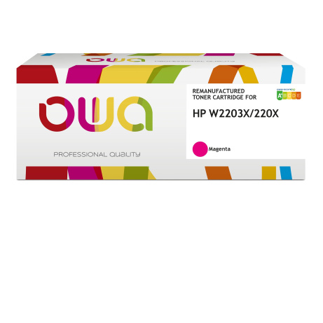 OWA Armor toner kompatibilní s HP W2203X, 220X, 5500st, červená/magenta