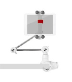 Nedis TDMT111WT - Univerzální Držák pro Tablety a Smartphony | Skládací Rameno | 4–12" | Plně Pohyblivý