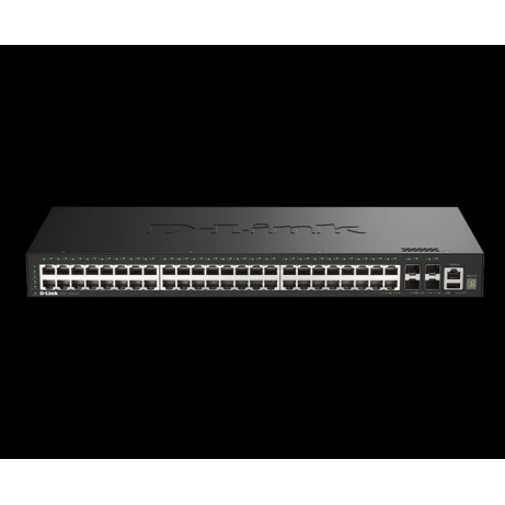 D-Link 48 Ports GE + 4 Ports 10G SFP+ Smart Managed Switch - DGS-1530-52/E