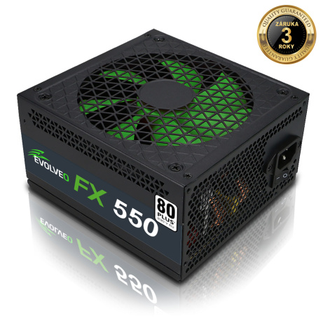 EVOLVEO FX 550/550W/ATX/80PLUS 230V EU/Bulk