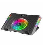 EVOLVEO Ania 16, chladicí podložka pod notebook, 5x ventilátor, RGB podsvícení