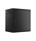 LANBERG RACKOVÁ SKŘÍŇ 19" NÁSTĚNNÁ 12U/600X450 PRO VLASTNÍ MONTÁŽ S KOVOVÝMI DVEŘMI ČERNÁ