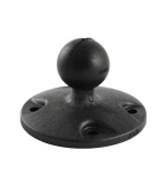 RAM Mounts kruhový adaptér/úchyt na rovné povrchy s AMPS vzorem děr, s čepem 1", plast, RAP-B-202U