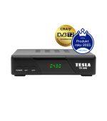 TESLA TE-300 DVB-T2 přijímač, H.265 (HEVC), FTA, DVB-T2 ověřeno