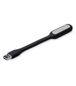 C-TECH UNL-04, USB lampička k notebooku, flexibilní, černá