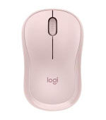 Logitech myš Wireless M240 silent - optická, bezdrátová, 3 tlačítka,tichá, bluetooth, 400-4000dpi, růžová