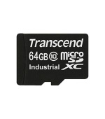 Transcend 64GB microSDXC (Class 10) MLC průmyslová paměťová karta (bez adaptéru), 20MB/s R, 18MB/s W