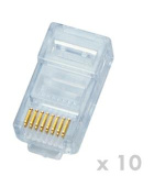 DATACOM Plug UTP CAT5E 8p8c- RJ45 lanko (10ks)