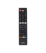 Nedis TVRC45TCBK - Náhradní Dálkový Ovladač | TCL/Thomson TV | Předprogramovaný | Černá