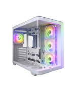 FSP M580-WP/Midi Tower/Transpar./Bílá