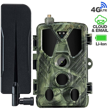 EVOLVEO StrongVision LTE POWER, 4G fotopast, Cloud/Email přenos, výměnné Li-Ion 21700 baterie