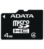 ADATA 4GB MicroSDHC Card with Adaptor Class 4