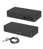 i-tec USB 3.0/USB-C/Thunderbolt 3 Professional Dual 4K Display Docking Station Gen2, PD 100W