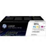 HP 201X 3-pack CMY, CF253XM