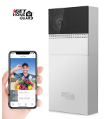 iGET HOMEGUARD HGBVD853 - WiFi bateriový videozvonek, FullHD, obousměrný zvuk, PIR senzor, 6700 mAh