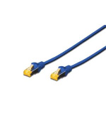 Digitus CAT 6A S-FTP patch cable, Cu, LSZH AWG 26/7, length 7 m, color blue