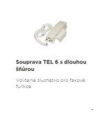 Canon příslušenství telefonní sluchátko TEL 6 KIT BÍLÉ