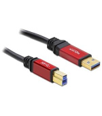 Delock Kabel USB 3.0 Typ-A samec > USB 3.0 Typ-B samec 2 m Premium