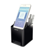 Stojánek na tužky Leitz hudební, černá, 4 ks