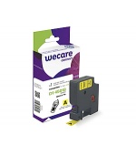 WECARE ARMOR páska kompatibilní s DYMO S0720580,Black/Yellow,12mm*7m