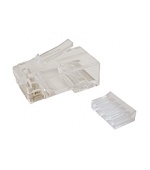 Konektor RJ45 CAT6 UTP 8p8c pro drát,100ks