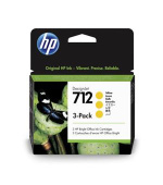 HP Ink Cartridge 712/Yellow/29-ml/3-Pack