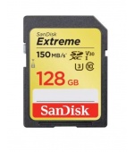 SanDisk Extreme SDXC 128GB 150MB/s V30 UHS-I U3