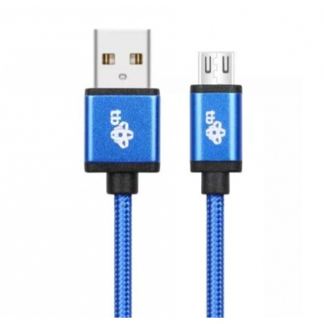 TB Touch USB - micro USB kabel, 2m, modrý