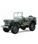Vojenské RC auto Jeep WILLYS 1/10