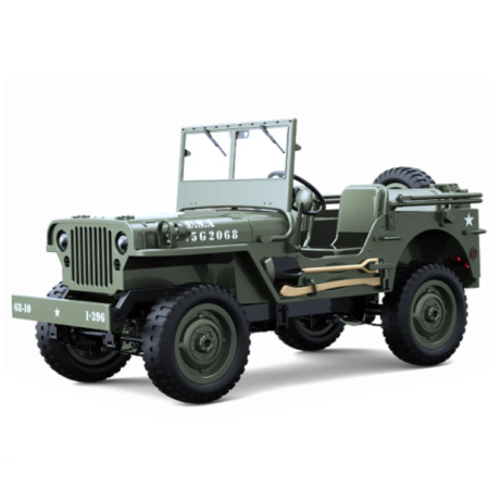 Vojenské RC auto Jeep WILLYS 1/10