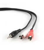 Gembird 3,5 mm stereo na RCA zástrčku, 5 m