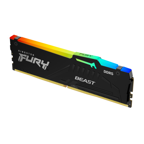 Kingston FURY Beast EXPO/DDR5/64GB/5600MHz/CL40/1x64GB/RGB/Black